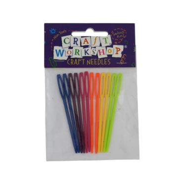 Plastic Craft Needles (12 Pce)