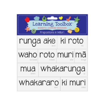 Prepositions In Māori (43 Pce Magnets)
