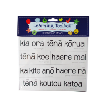 Greetings In Māori (25 Pce Magnets)