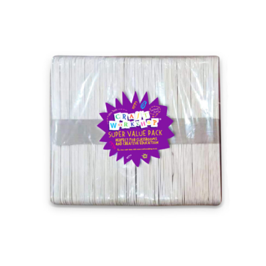 Large Popsicle Sticks – Super Value Pack (500 Pce)