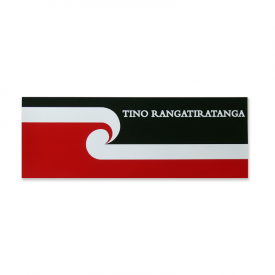 Māori Flag (Tino Rangatiratanga) Rectangle Sticker