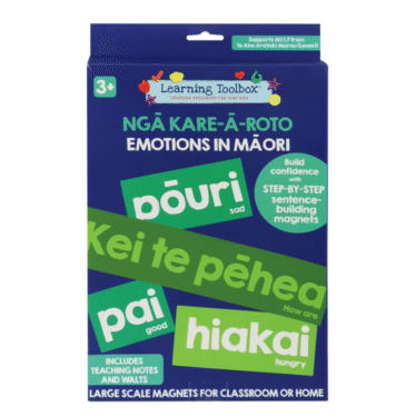 Ngā kare-ā-roto – Emotions in Māori (35+ Pce magnets)